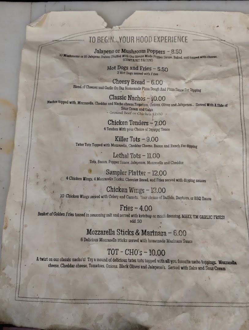 The Hood Bar and Pizzeria